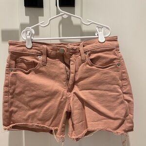 Pink Jean shorts